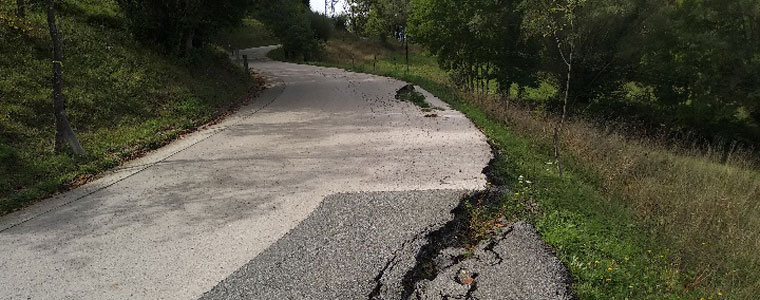 L’Ajuntament licita les obres de reparació de l’esllavissada a la carretera de Sant Antoni