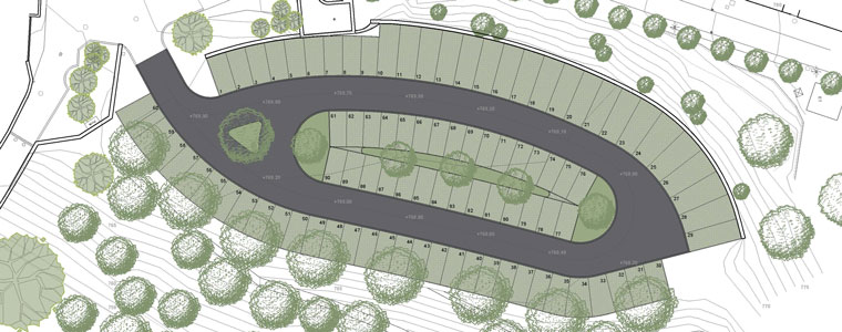 Comencen les obres d’ampliació de l’aparcament i la creació d’una zona enjardinada a les Cinc Fonts