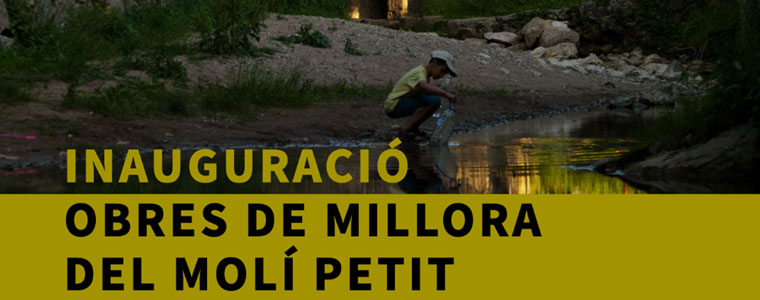 Finalitzen les obres de millora d’eficiència, seguretat i accessibilitat al Molí Petit 