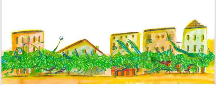 Sant Joan de les Abadesses, a través dels seus colors