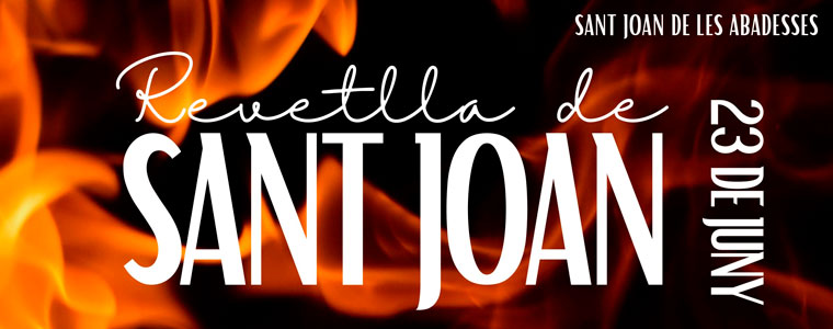 Revetlla a Sant Joan de les Abadesses a la plaça Major
