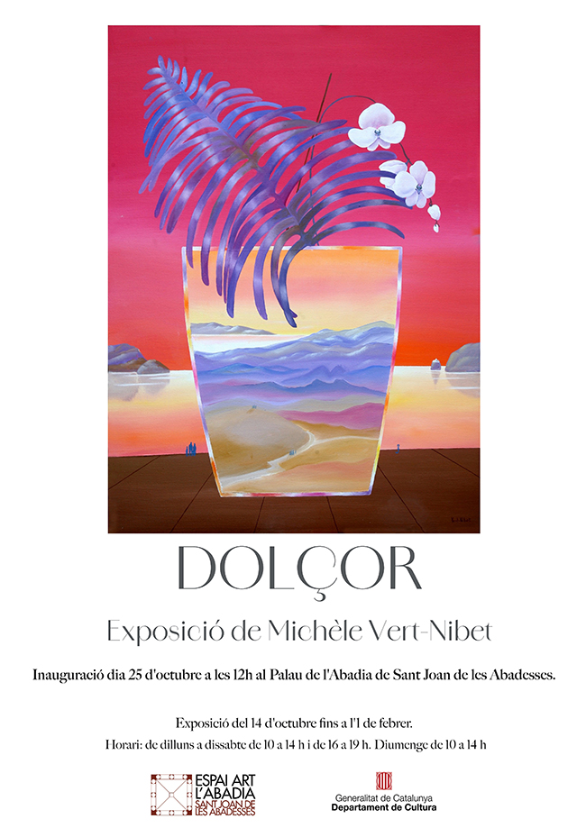 CARTELL DOLÇOR MICHÈLE VERT NIBET agenda