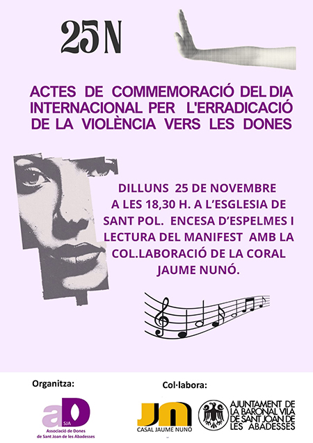 Cartell 25 N agenda