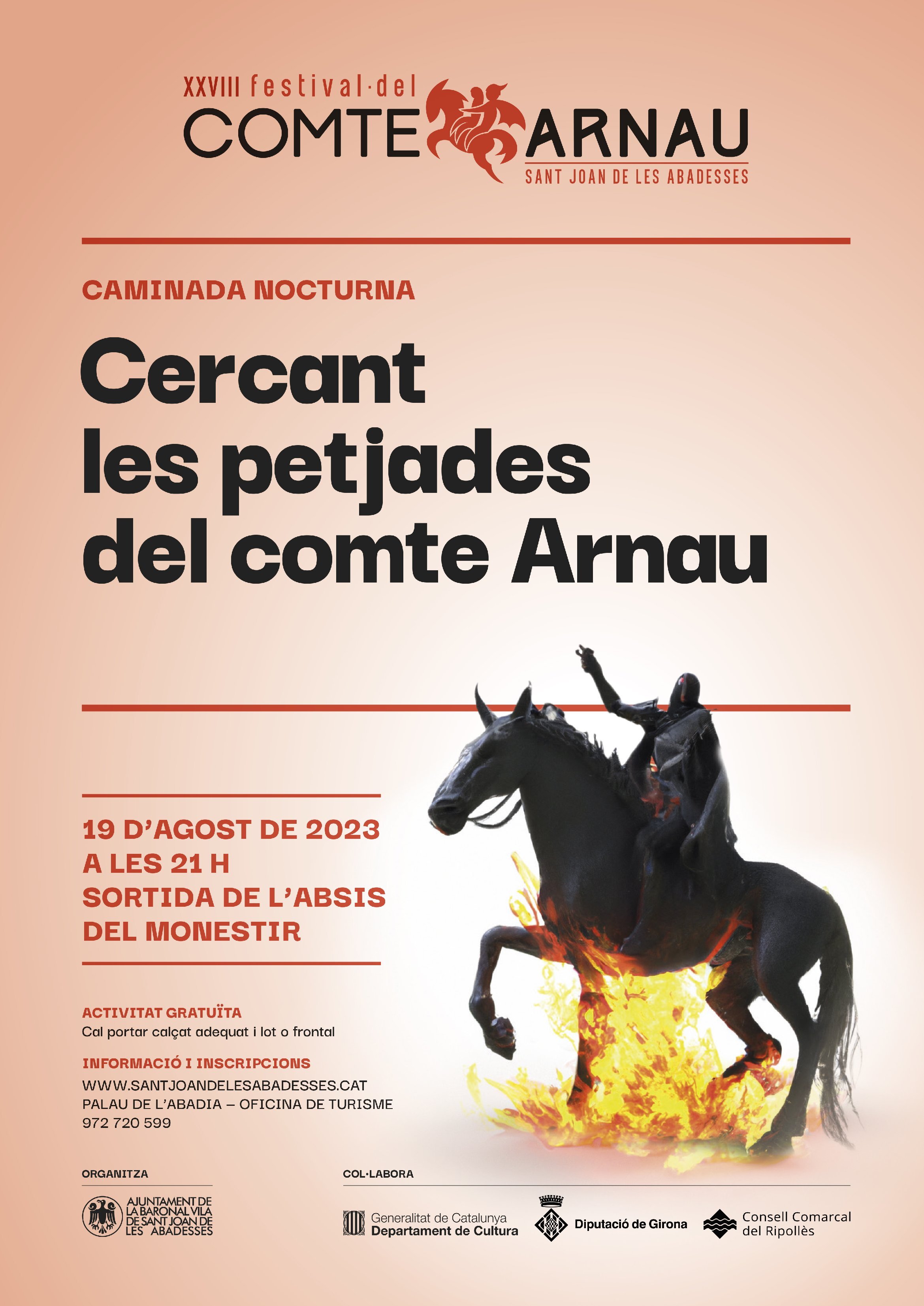Cartell caminada nocturna