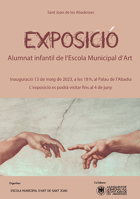 Cartell escola art 2023 agenda