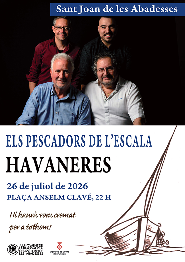 Havaneres Pescadors Escala 2026 agenda