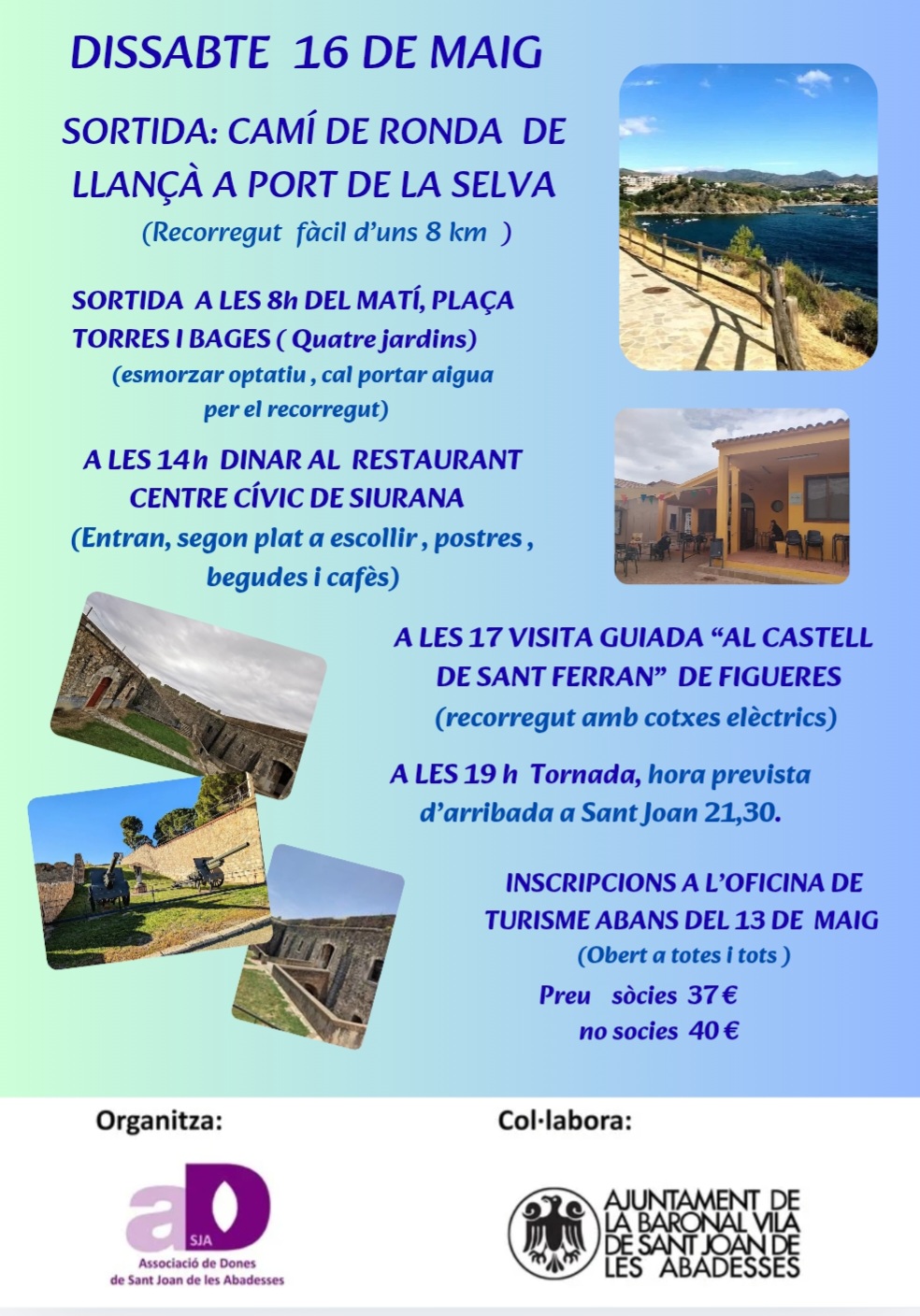 cartell sortida adones maig