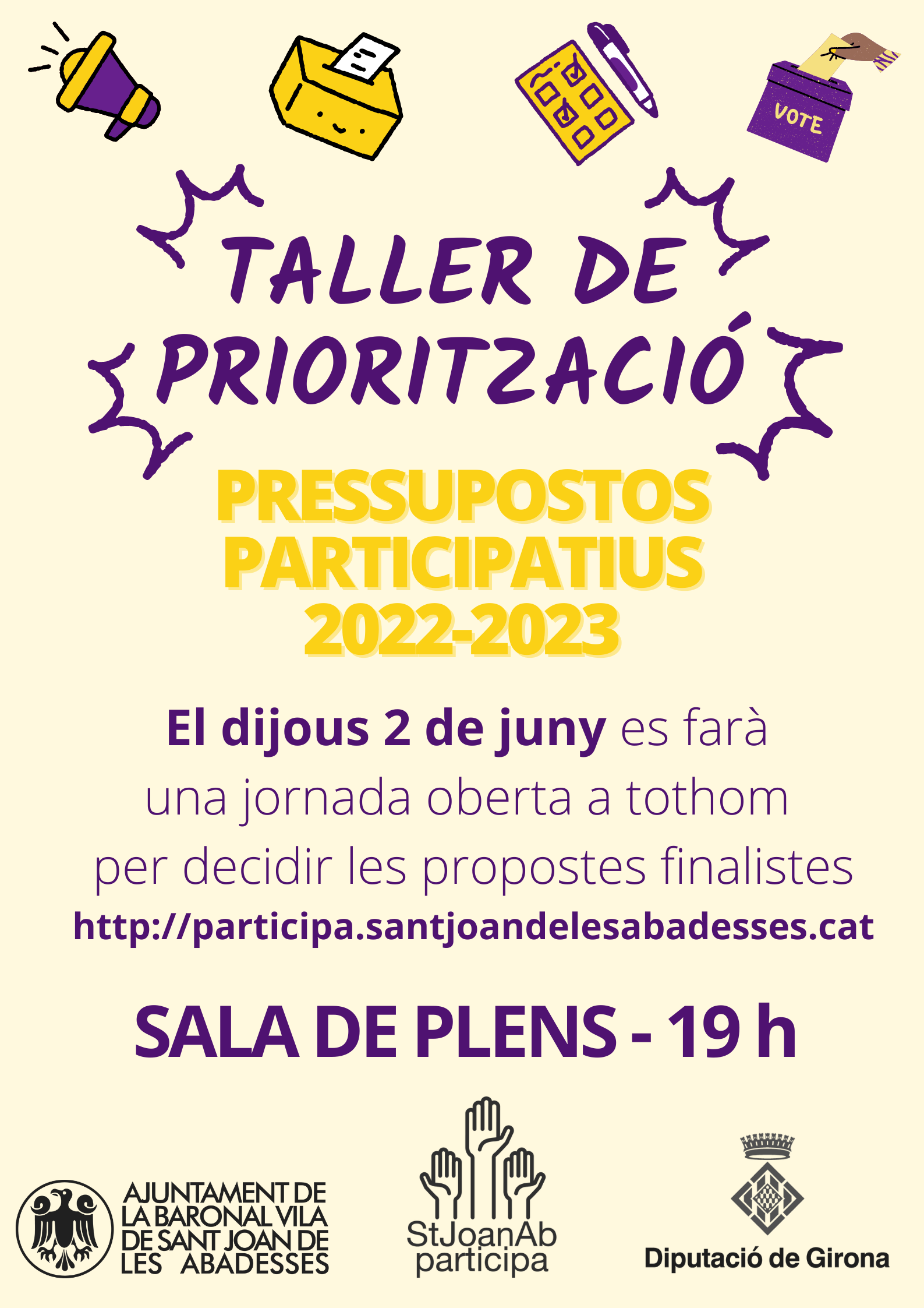202205 Taller de priorització