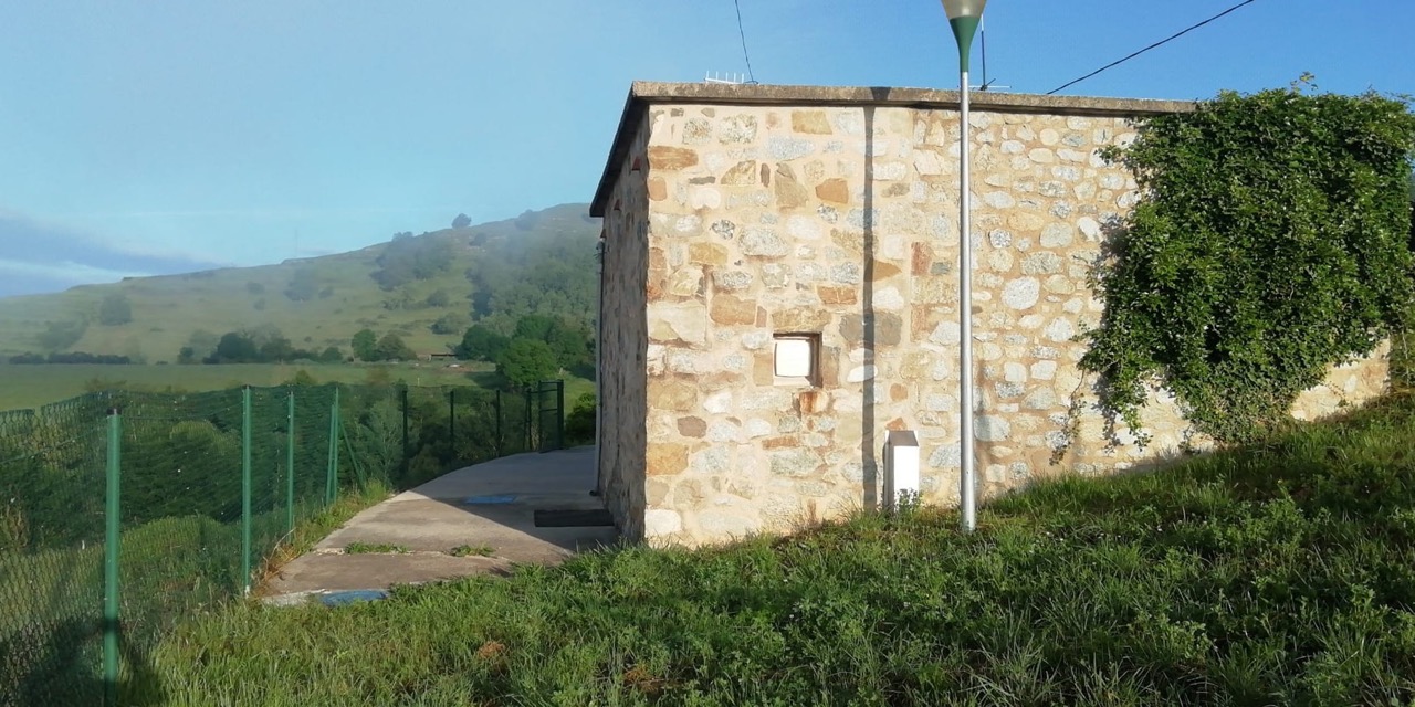 La caseta on s'ubica l'ETAP