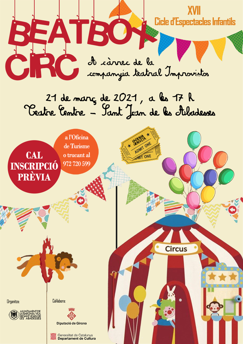 Beatbox Circ agenda
