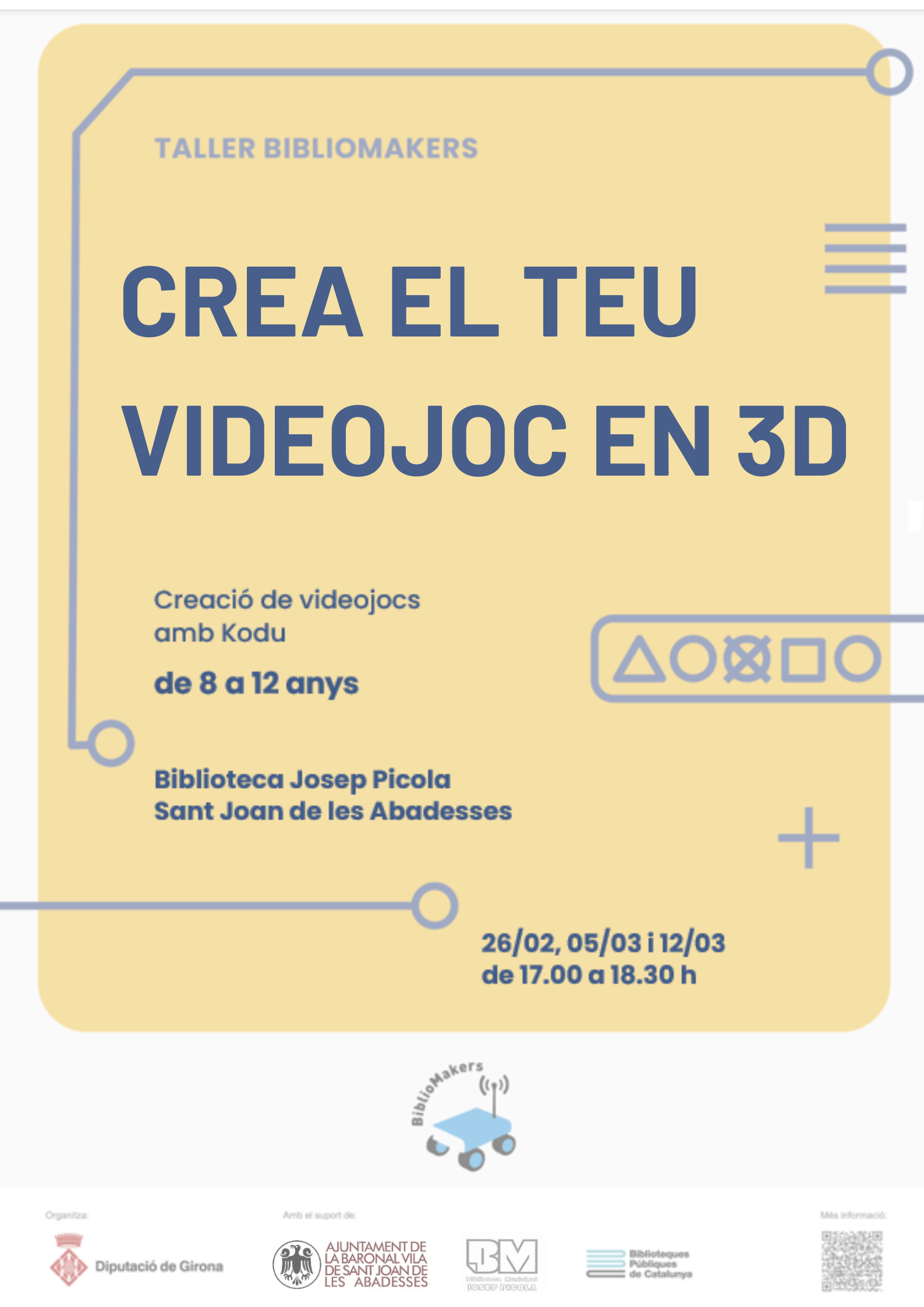 Bibliomakers videojoc 3D