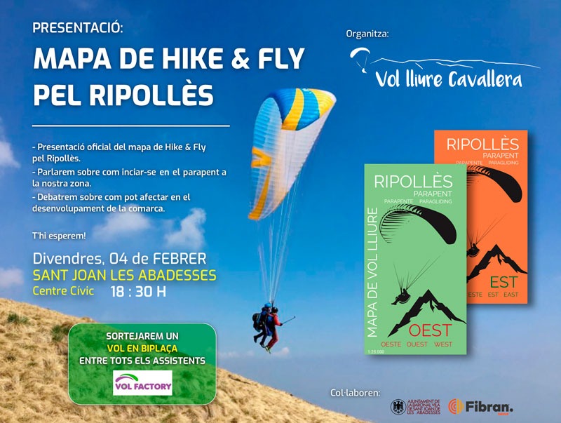CARTELL MAPA PARAPENT