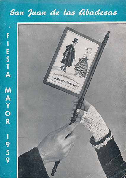 1959 PROGRAMA FESTA MAJOR
