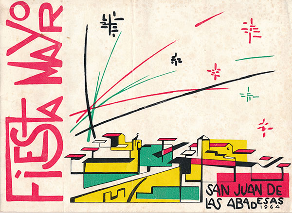 1964 PROGRAMA FESTA MAJOR