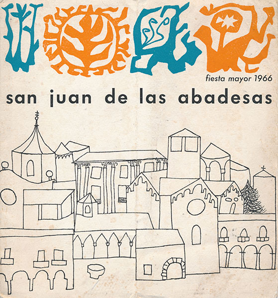 1966 PROGRAMA FESTA MAJOR